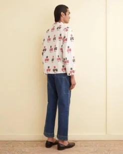 Men BODE Daisy Sprig Pullover