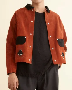 Men BODE Deck Of Cards Studded Jacket