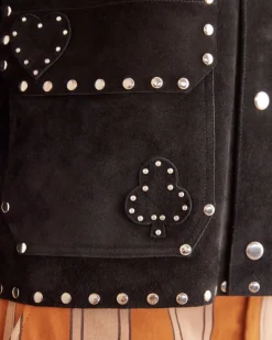 Men BODE Deck Of Cards Studded Jacket
