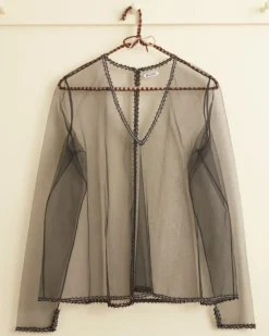 Women BODE Deco Bead Odrira Top
