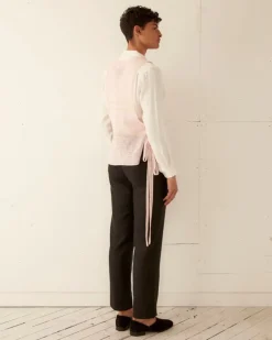 Men BODE Delicate Stripe Crochet Dickie