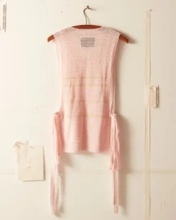 Men BODE Delicate Stripe Crochet Dickie