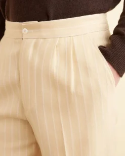 Men BODE Dennis Stripe Trousers