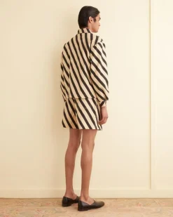 Men BODE Domino Stripe Jacket