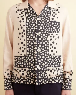 Men BODE Dotty Long Sleeve Shirt