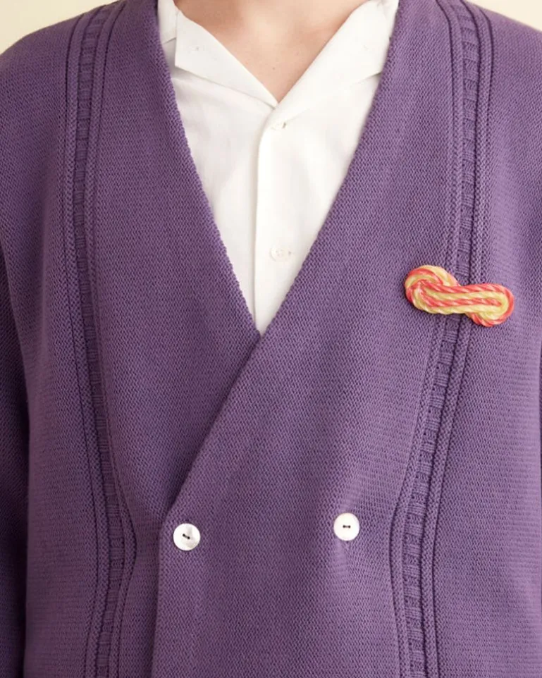 Men BODE Double-Breasted Cardigan