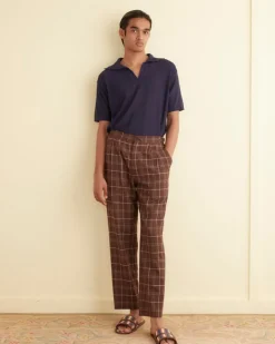 Men BODE Dunham Plaid Trousers