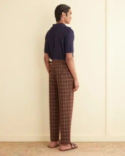 Men BODE Dunham Plaid Trousers