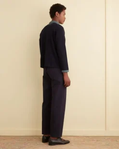 Men BODE Duotone Crepe Polo