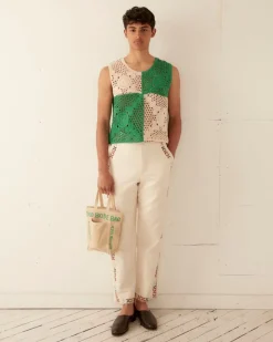Men BODE Duotone Crochet Tank