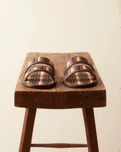 Men BODE Duotone Summer Slides - Brown/Blue