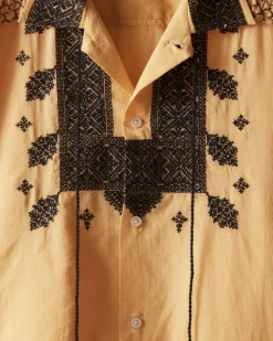 Men BODE Eastern Mosaic Short Sleeve Shirt