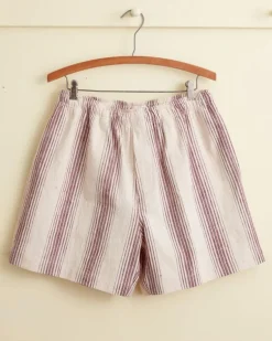 Men BODE Elderberry Flax Shorts