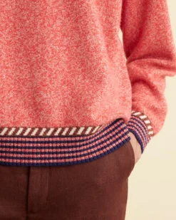 Men BODE Eldridge Trim Pullover