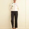 Women BODE Emblem Patch Cardigan