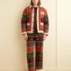 Men BODE Embroidered Autumn Quilt Trousers