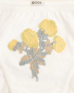 Women BODE Embroidered Bouquet Briefs
