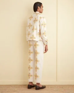 Men BODE Embroidered Buttercup Jacket