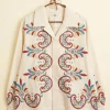 Men BODE Embroidered Carnival Long Sleeve Shirt