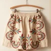 Men BODE Embroidered Carnival Shorts