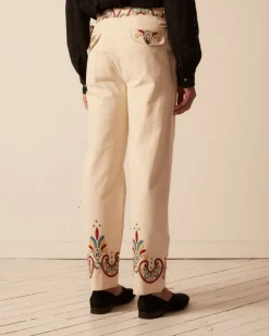 Men BODE Embroidered Carnival Trousers