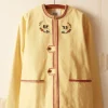 Men BODE Embroidered Cow Jacket