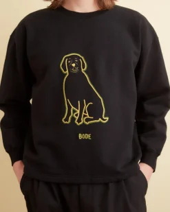 Men BODE Embroidered Dog Crewneck