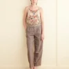 Women BODE Embroidered Flower Study Top