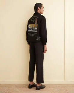 Men BODE Embroidered Lighthouse Jacket