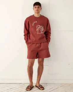 Men BODE Embroidered Pony Crewneck