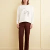 Men BODE Embroidered Pony Crewneck