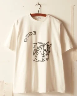 Men BODE Embroidered Pony Tee