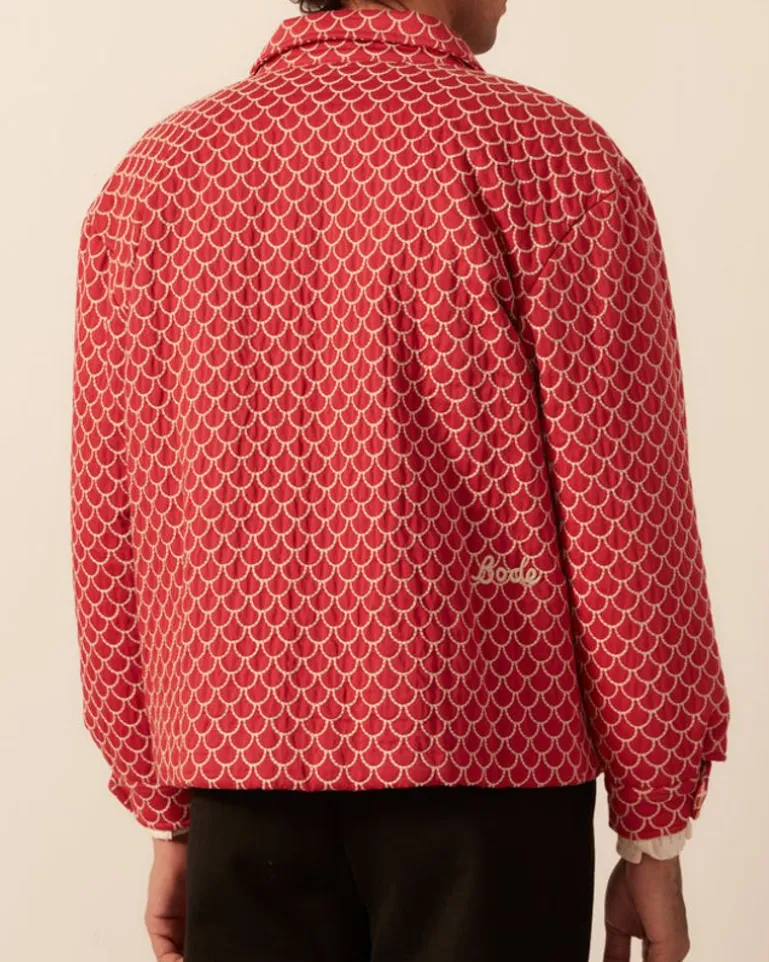 Men BODE Embroidered Siren Jacket