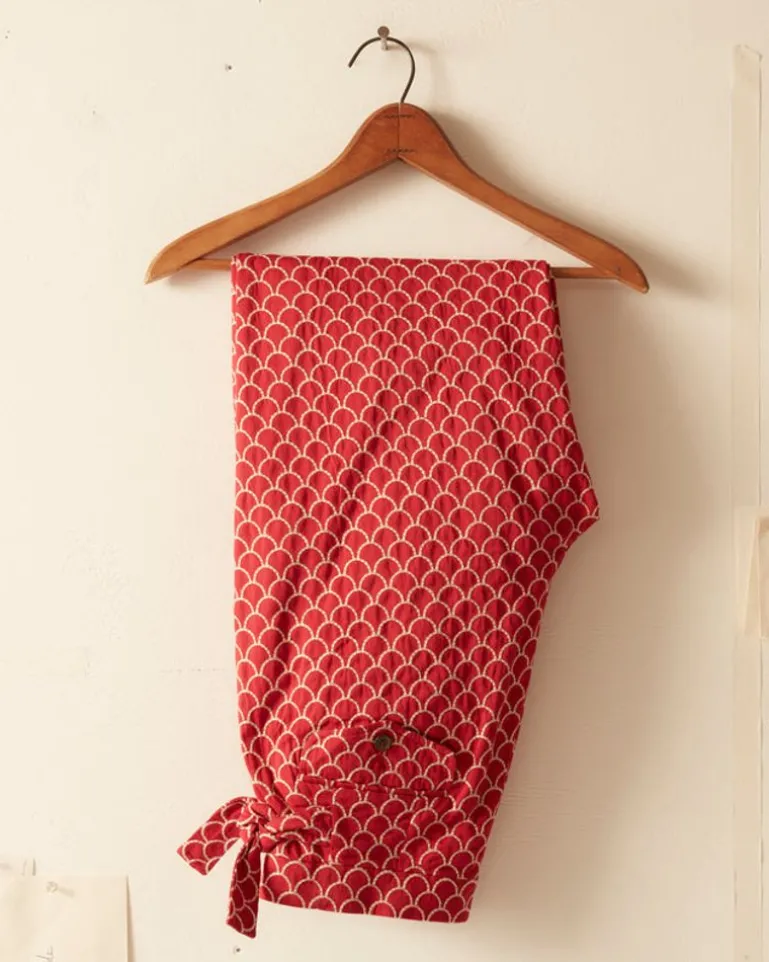 Men BODE Embroidered Siren Trousers