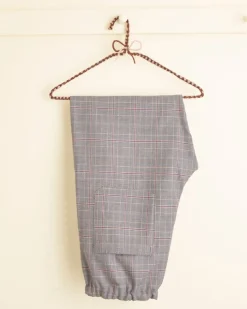 Men BODE Feldspar Plaid Pajama Pants - M