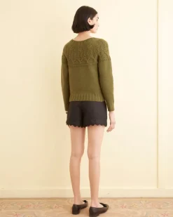 Women BODE Field Sweater
