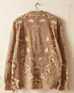 Men BODE Filet Filigree Long Sleeve Shirt