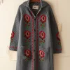 Men BODE Fleur Cross Stitch Cardigan