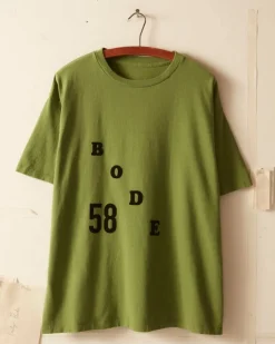 Men BODE Flocked Tee - Green