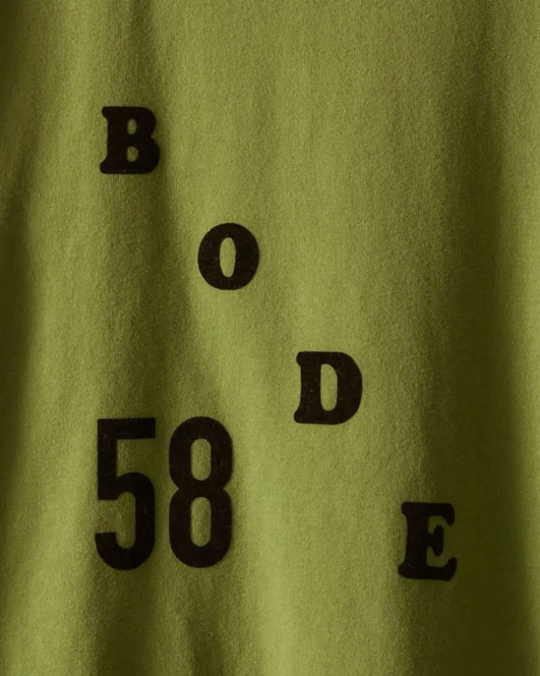 Men BODE Flocked Tee - Green