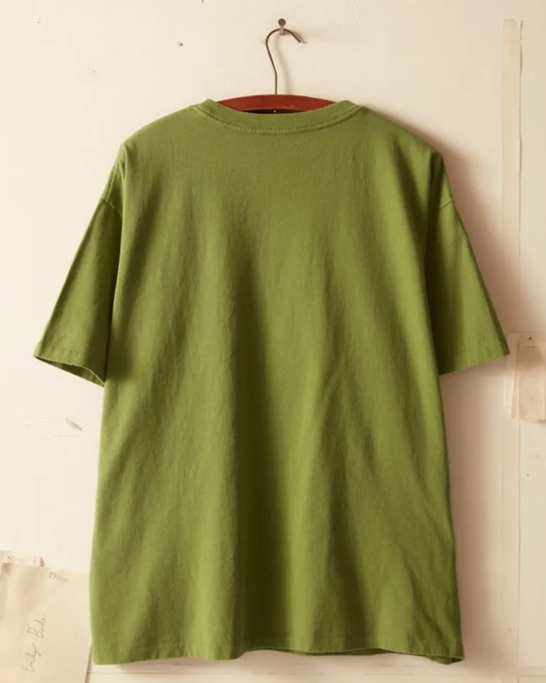 Men BODE Flocked Tee - Green