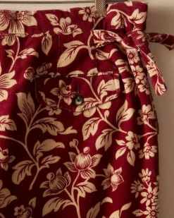 Men BODE Floral Corduroy Trousers