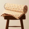 BODE Floral Jacquard Throw - Marigold