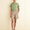 Men BODE Floret Brocade Shorts