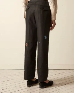 Men BODE Flower Gem Trouser