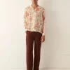 Men BODE Flowering Crabapple Long Sleeve Shirt