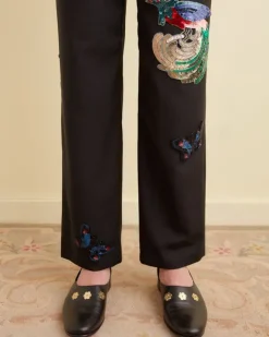 Men BODE Flying Fauna Tuxedo Trousers