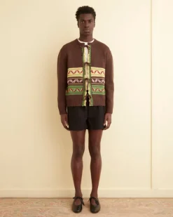 Men BODE Foliage Cardigan