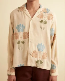 Men BODE Full Bloom Long Sleeve Shirt