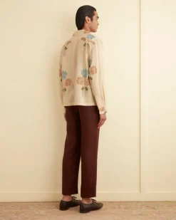 Men BODE Full Bloom Long Sleeve Shirt